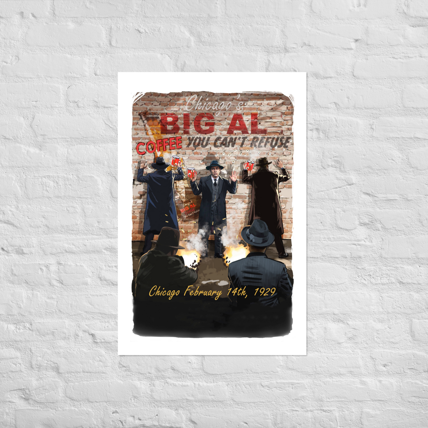 Coffee You Can't Refuse Poster