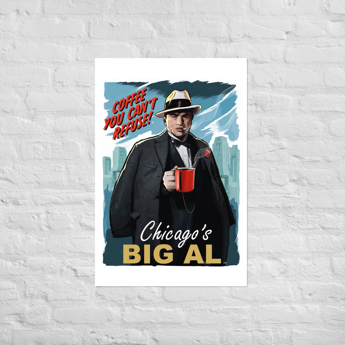 Chicago's Big Al Poster